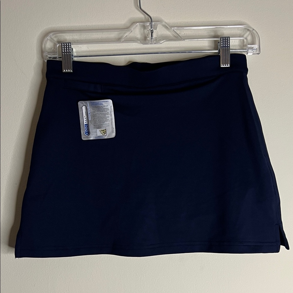 NWT Vintage Adidas JR CLIMACOOL Navy Golf Skort - Size Large